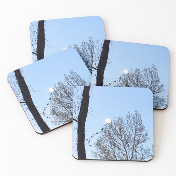 Item preview, Daytime Moon With Trees designed and sold by Teplo Designs.