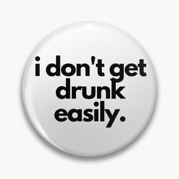 Item preview, White Lie Party Wasted Drunk Minimalistic Costume Quote designed and sold by luchik-and-co.