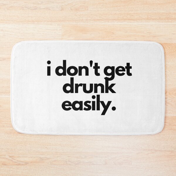 Item preview, White Lie Party Wasted Drunk Minimalistic Costume Quote designed and sold by luchik-and-co.