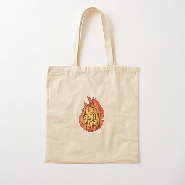 Calcifer Quote Cotton Tote Bag