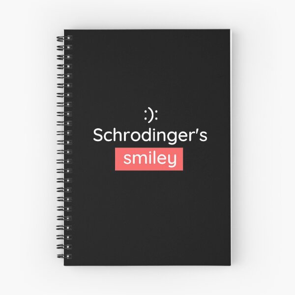 Item preview, Schrodinger's Simley designed and sold by Vaishnavi Deo.