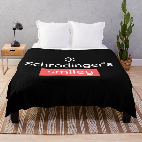 Item preview, Schrodinger's Simley designed and sold by Vaishnavi Deo.