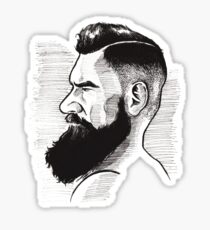 Kenny Brain - Bearded War Lord Sticker
