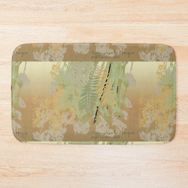Item preview, Dried Olive and Gold fern print 2 designed and sold by Bryan W. Cole.