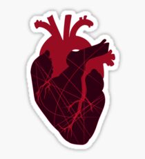 Heart strings Sticker