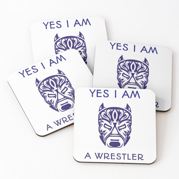Item preview, YES I AM A WRESTLER designed and sold by Ashalcheema.