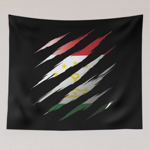 Item preview, Tajikistan My Country Claw Nail designed and sold by HelloFromAja.