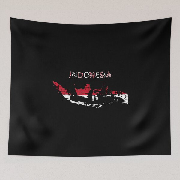 Item preview, Indonesia Flag - Art design designed and sold by AndiHK.