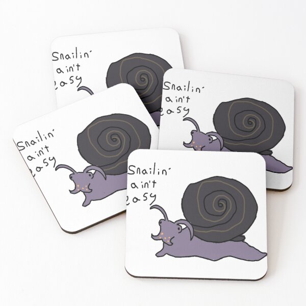 Item preview, snailin' aint easy designed and sold by mew-berries.