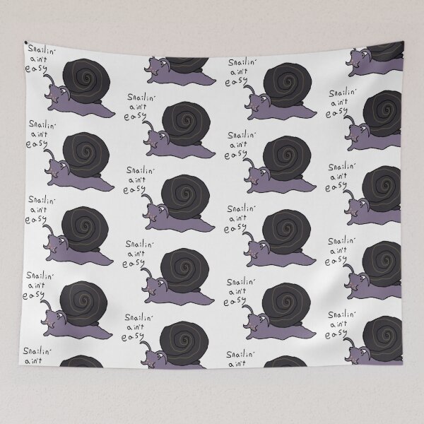Item preview, snailin' aint easy designed and sold by mew-berries.