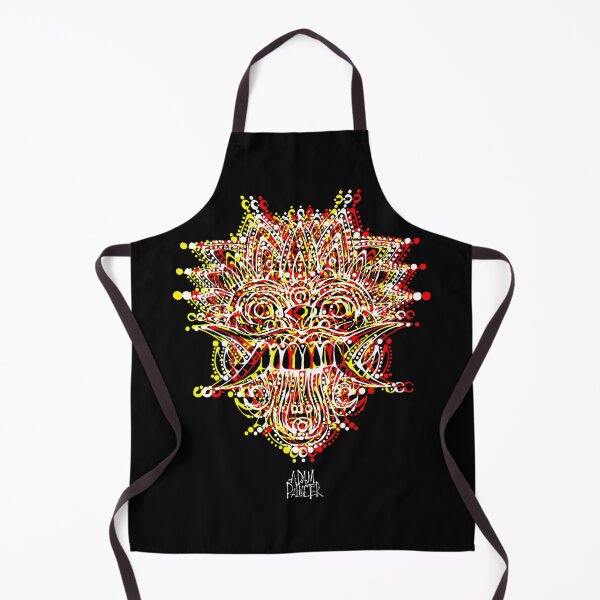 Item preview, Bali Demon Mask - NEON JUNGLE designed and sold by Adam Palmeter.
