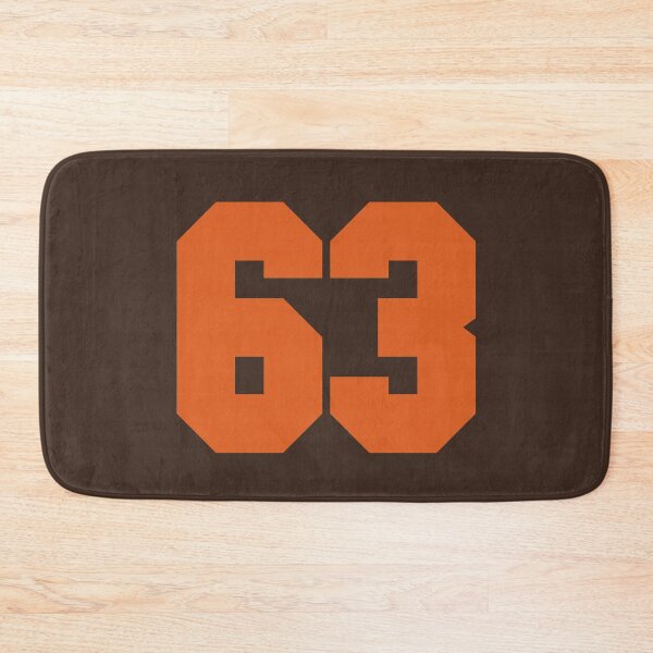 Item preview, 63 Number Cleveland Sports Sixty-Three Brown Jersey designed and sold by HelloFromAja.