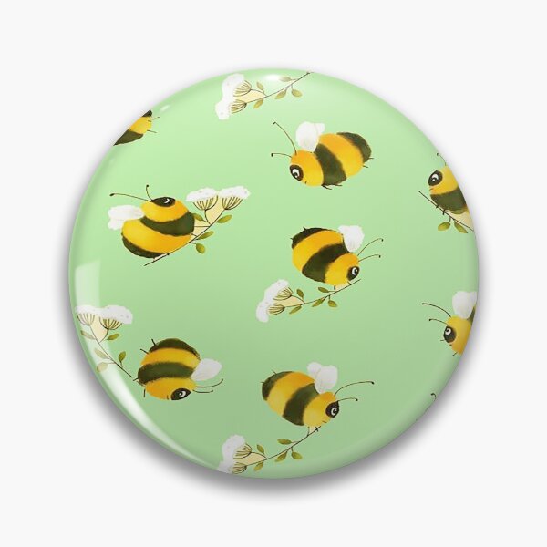 Item preview,  Yellow Summer bees  designed and sold by Pratyasha.