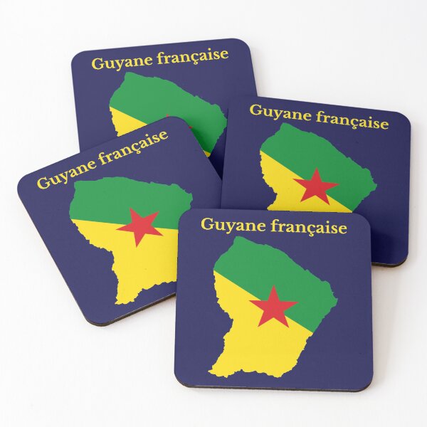 Item preview, French Guiana (Guyane française), Flag Map, French Region, France designed and sold by marosharaf.