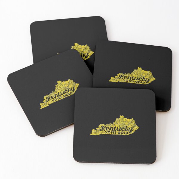 Item preview, Kentucky Votes Gold Distressed Style designed and sold by NoveltyMerch.