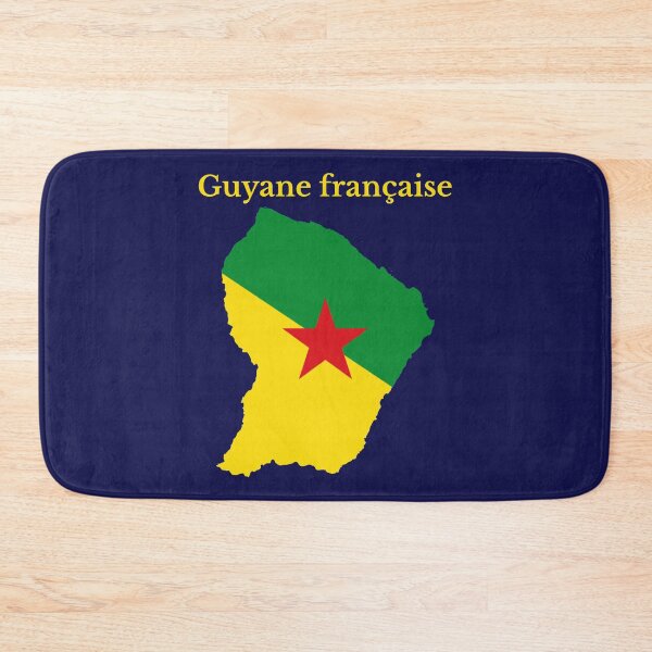 Item preview, French Guiana (Guyane française), Flag Map, French Region, France designed and sold by marosharaf.