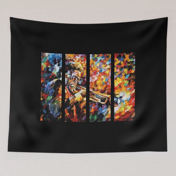 Item preview, Color Painting Trumpeter  designed and sold by Fozy-Shop-Tees.