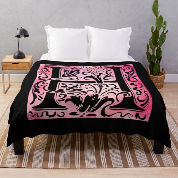 Item preview, The Letter H Pink Watercolor designed and sold by yacine12353.