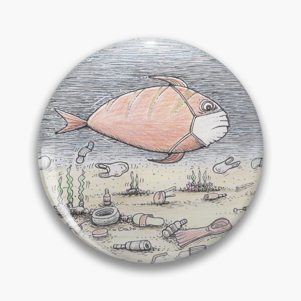 Item preview, sea,garbages and fish... designed and sold by Ercan BAYSAL.