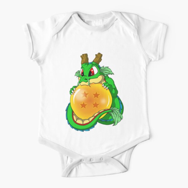 SHENRON CHIBI DRAGON BALL Short Sleeve Baby One-Piece