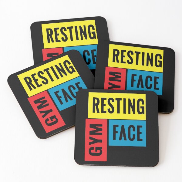 Item preview, Descansando cara de gimnasio designed and sold by Fattofit.