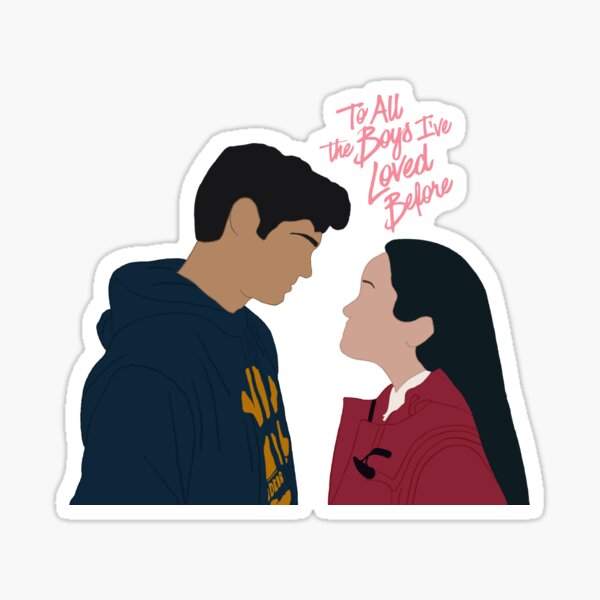 To all the boys I’ve loved before ending scene art Sticker