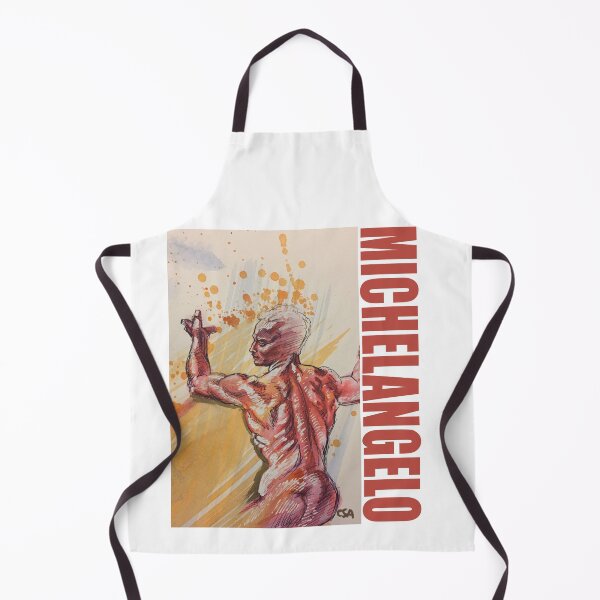 Item preview, MICHELANGELO - Homage To His Figure Drawing designed and sold by MasterpieceArt.