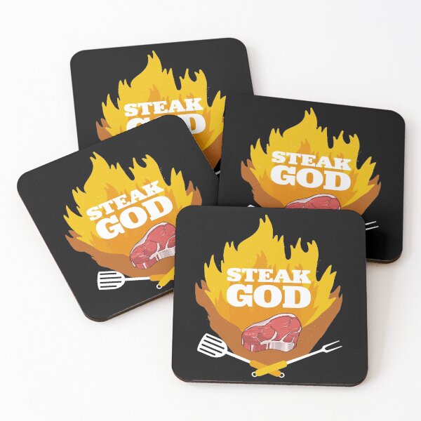 Item preview, Steak god grilling BBQ designed and sold by RJ-Art.