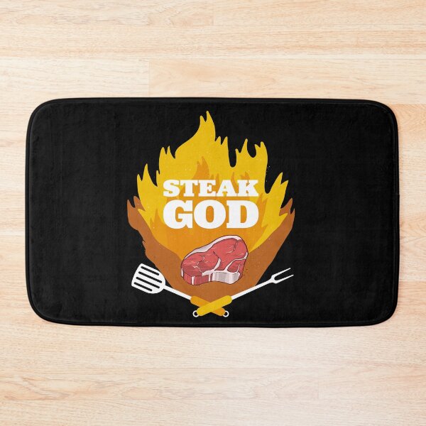 Item preview, Steak god grilling BBQ designed and sold by RJ-Art.