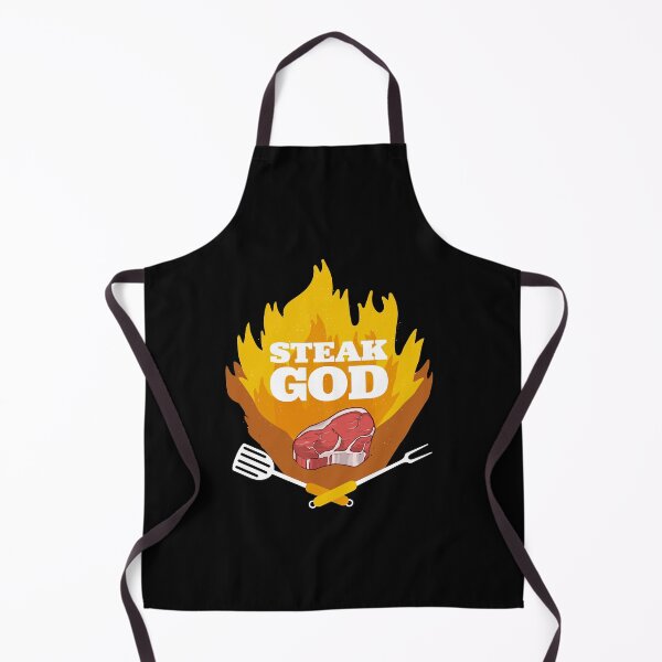 Item preview, Steak god grilling BBQ designed and sold by RJ-Art.