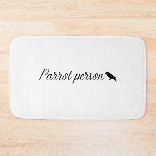 Item preview, parrot person mom quote black designed and sold by L'Atelier Oranjade.