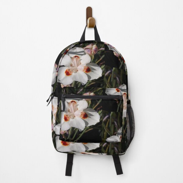Item preview, Happy Wildflower White and Orange designed and sold by craftsbydaphy.