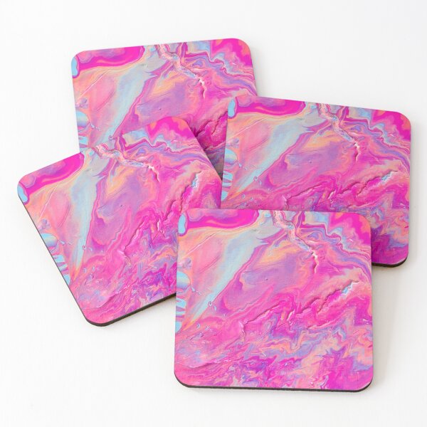 Item preview, Magenta Acid Trip- Acrylic Paint Pour Painting designed and sold by melodicsublime1.