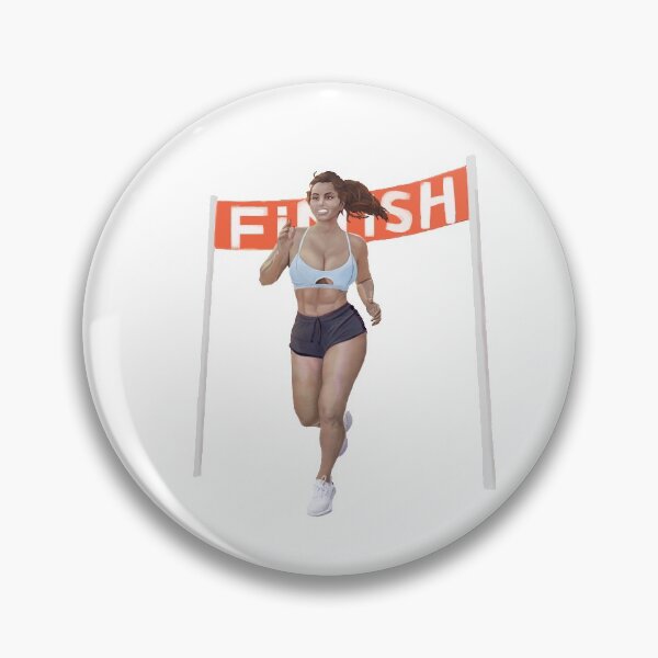 Item preview, Finish Line! - Sexy Runner Crossing Finish Line designed and sold by SithBoy.