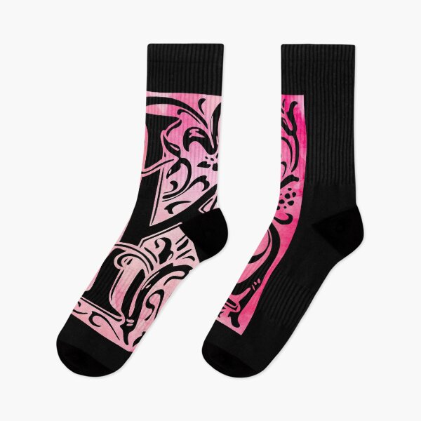 Item preview, The Letter K Pink Watercolor designed and sold by yacine12353.