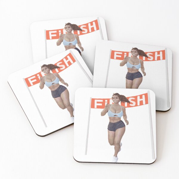 Item preview, Finish Line! - Sexy Runner Crossing Finish Line designed and sold by SithBoy.