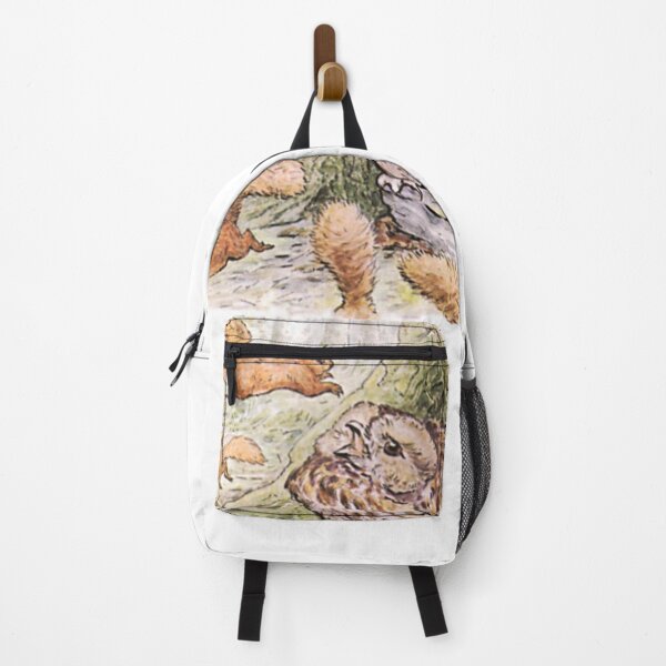 Item preview, Owl shouting at squirrels Illustration by Beatrix Potter designed and sold by Vintage Designs +.
