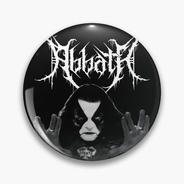 Item preview, Abbath Corpse Paint - Black Metal Print designed and sold by TopTrendNow.