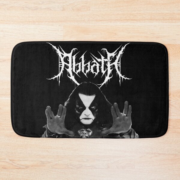Item preview, Abbath Corpse Paint - Black Metal Print designed and sold by TopTrendNow.