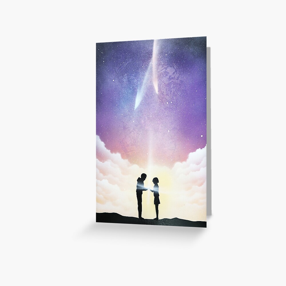 Kimi No Na Wa - Your Name Anime Spray Paint Art Kimi No Na Wa - Your Name Anime Spray Paint Art