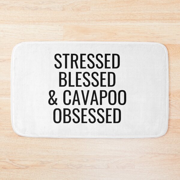 Item preview, Stressed Blessed & Doodle Obsessed designed and sold by thecavapootales.