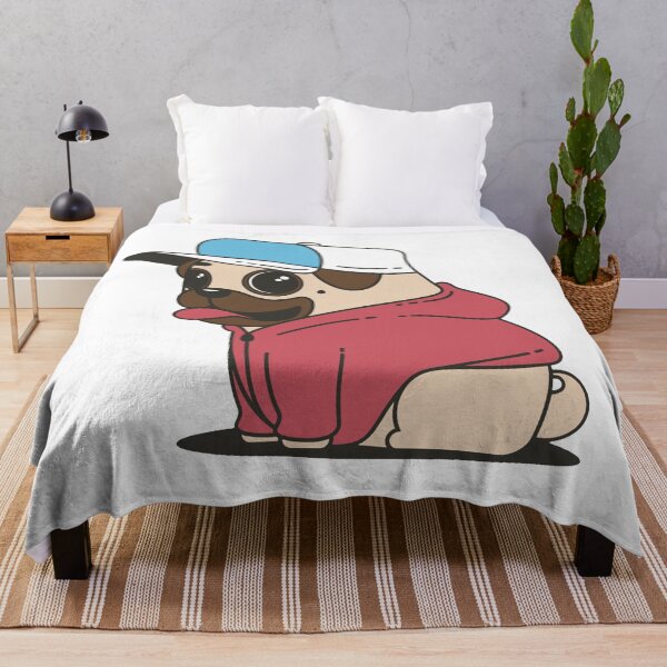 Item preview, Hipster Pug designed and sold by edwardecho.