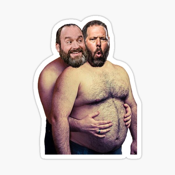 2 Bears 1 Cave Funny Podcast Sticker
