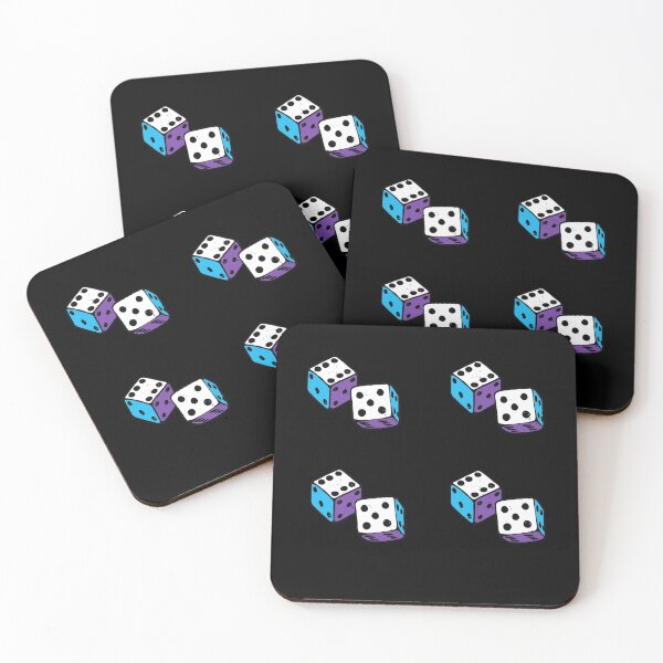 Item preview, Neon Dice Sticker Pack designed and sold by Yekaior.