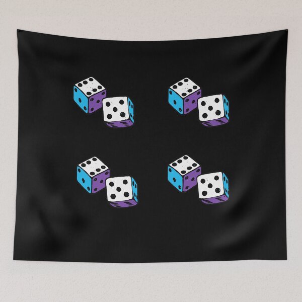 Item preview, Neon Dice Sticker Pack designed and sold by Yekaior.