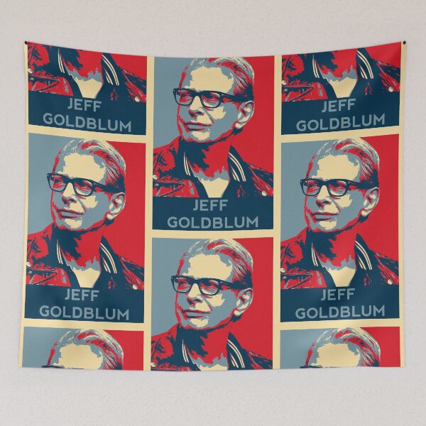 Item preview, Jeff Goldblum Face Hope Pattern  designed and sold by dennieb.
