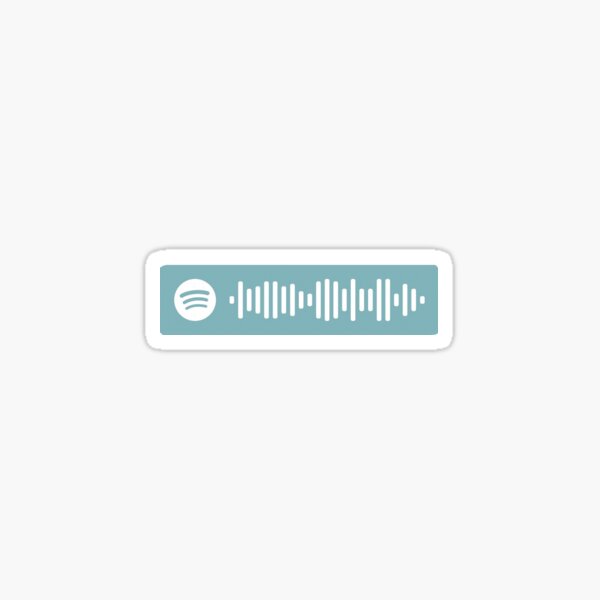 island in the sun weezer scan code Sticker