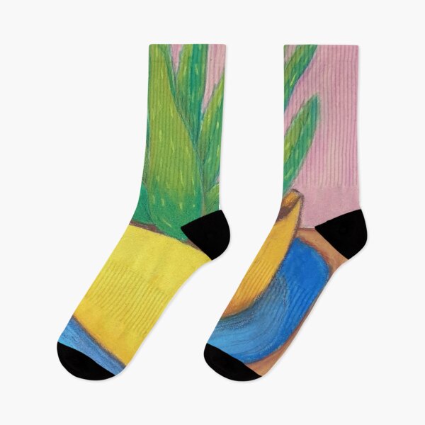 Item preview, Aloe vera in pot pastel art designed and sold by StarlightTales.