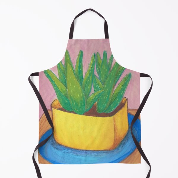 Item preview, Aloe vera in pot pastel art designed and sold by StarlightTales.