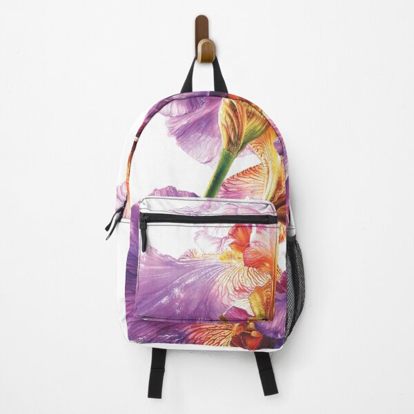 Item preview, Botanical Iris Watercolor Painting designed and sold by Debbie Friis-Pettitt.